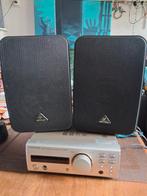 Behringer 1C speakers + Kenwood R-SG7 amplifier, Audio, Tv en Foto, Versterkers en Receivers, 60 tot 120 watt, Ophalen, Overige merken