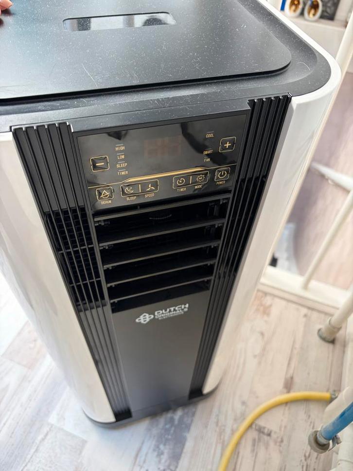Mobiele airco Dutch Originals met afstandsbediening, Witgoed en Apparatuur, Airco's, Gebruikt, Mobiele airco, Minder dan 60 m³