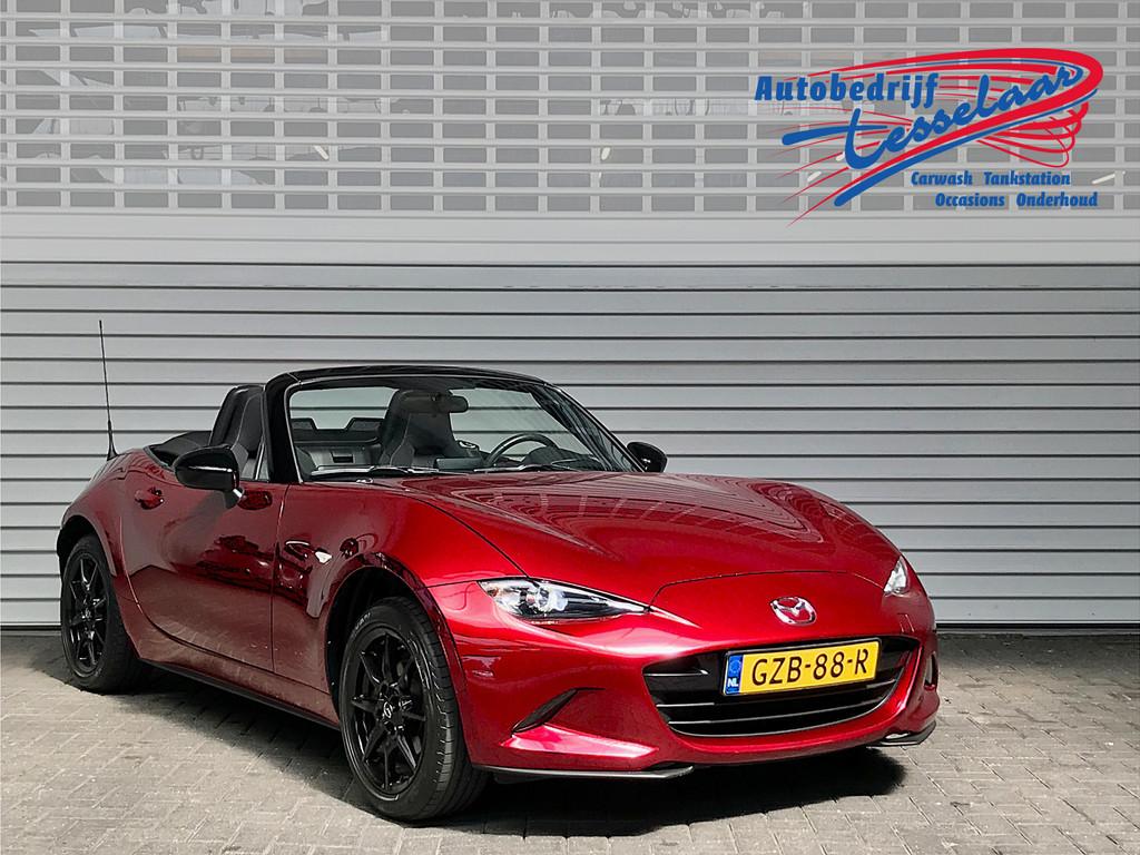 Mazda MX-5 1.5 SkyActiv-G 132 ND Roadster Rijklaarprijs!, Auto's, Gebruikt, 4 cilinders, 132 pk, Bedrijf