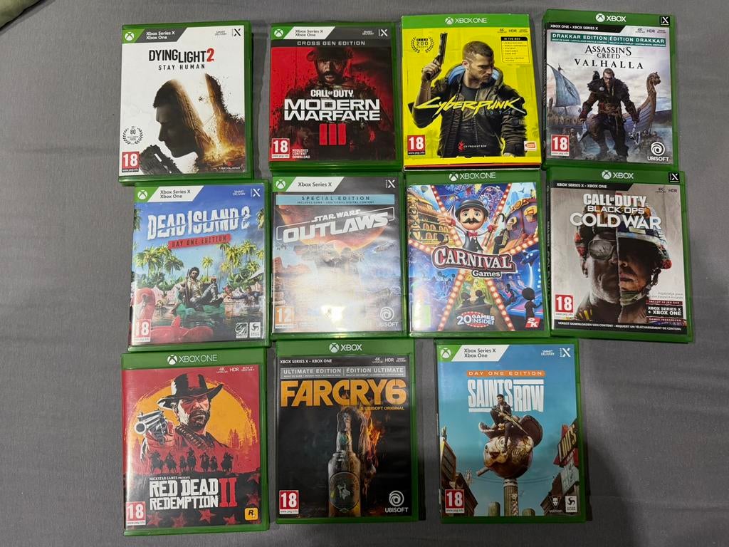 Diverse xbox games, Spelcomputers en Games, 1 speler, Zo goed als nieuw, Vanaf 3 jaar, Ophalen