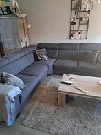 Hoekbank zwart antraciet, Ophalen of Verzenden, Gebruikt