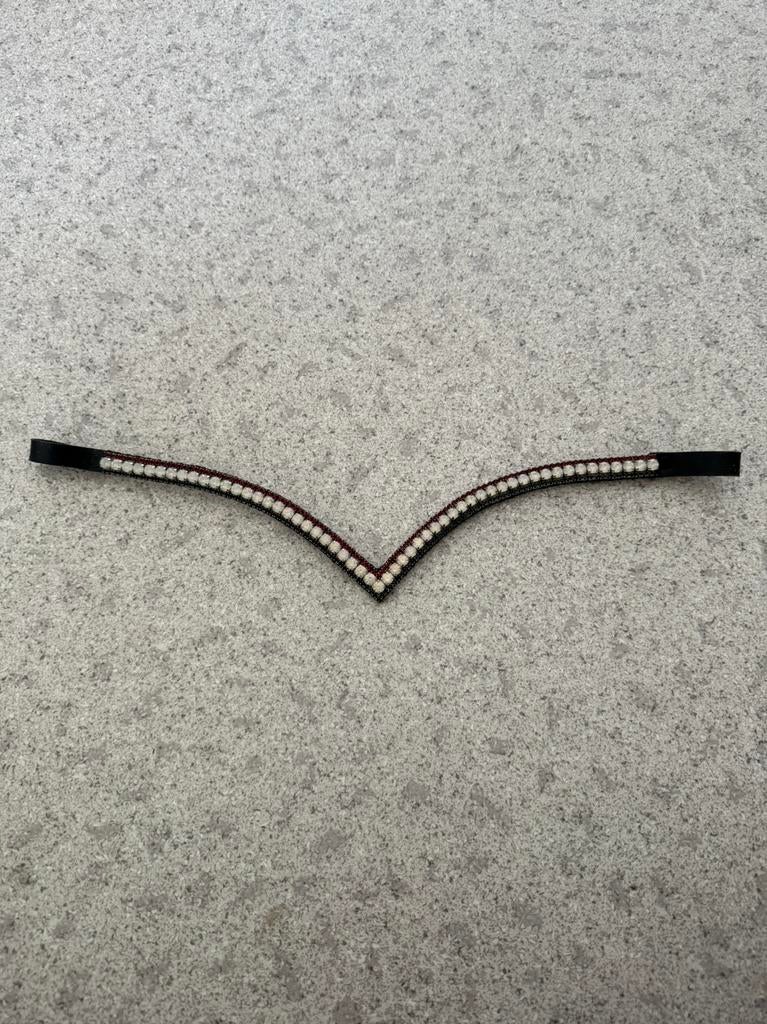 Frontriem rood wit blauw full, Dieren en Toebehoren, Ophalen of Verzenden, Dressuur