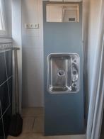 Keukenblad met RVS spoelbak - Ideaal voor bijkeuken/garage, Huis en Inrichting, Keuken | Keukenelementen, Ophalen, Gebruikt, 200 cm of meer