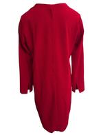 Vanilia jurk L, Ophalen of Verzenden, Zo goed als nieuw, Rood, Onder de knie