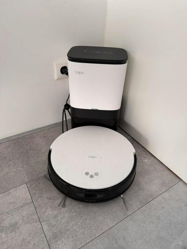 Robotstofzuiger Tapo Link RV10 Plus, Witgoed en Apparatuur, Stofzuigers, Zo goed als nieuw, Robotstofzuiger, Stofzak, Ophalen of Verzenden