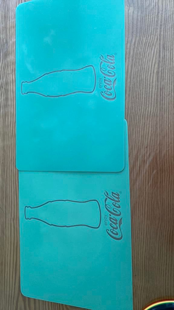Placemats Coca Cola, Ophalen of Verzenden, Zo goed als nieuw