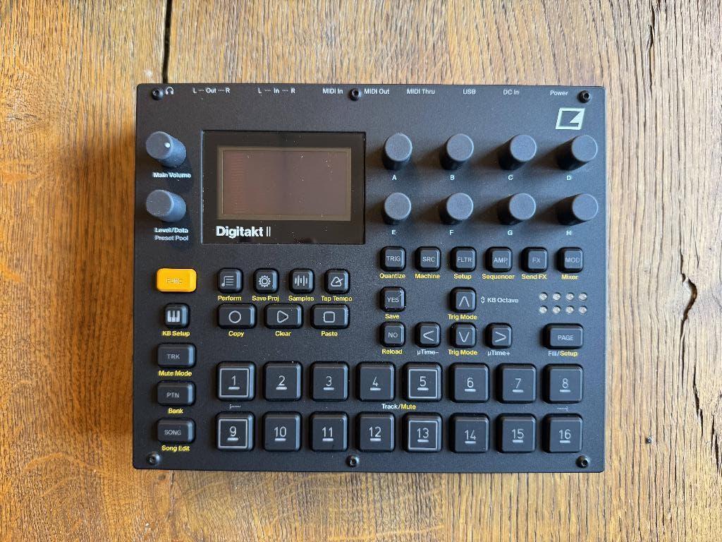 Elektron Digitakt 2, Muziek en Instrumenten, Drumcomputers, Ophalen of Verzenden, Zo goed als nieuw, Overige merken