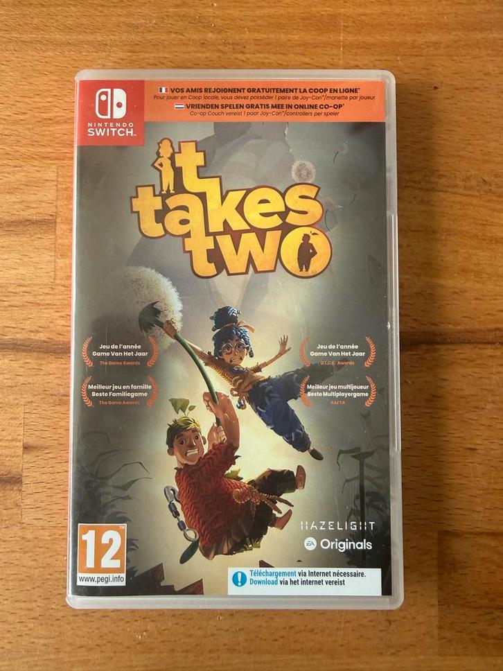 It Takes Two - Nintendo Switch, Spelcomputers en Games, Games | Nintendo Switch, Zo goed als nieuw, Avontuur en Actie, 2 spelers