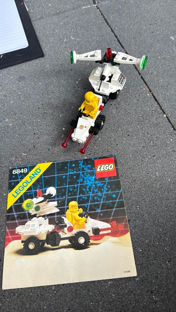 Lego space 6849, Kinderen en Baby's, Speelgoed | Duplo en Lego, Ophalen of Verzenden, Gebruikt, Complete set, Lego
