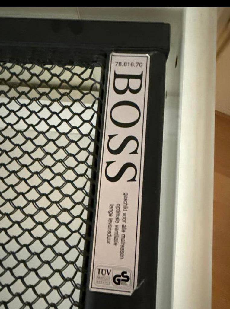 Boss spiraal voor eenpersoonsbed 200x90 cm, Huis en Inrichting, Slaapkamer | Bedden, Ophalen, Gebruikt, 90 cm, Eenpersoons