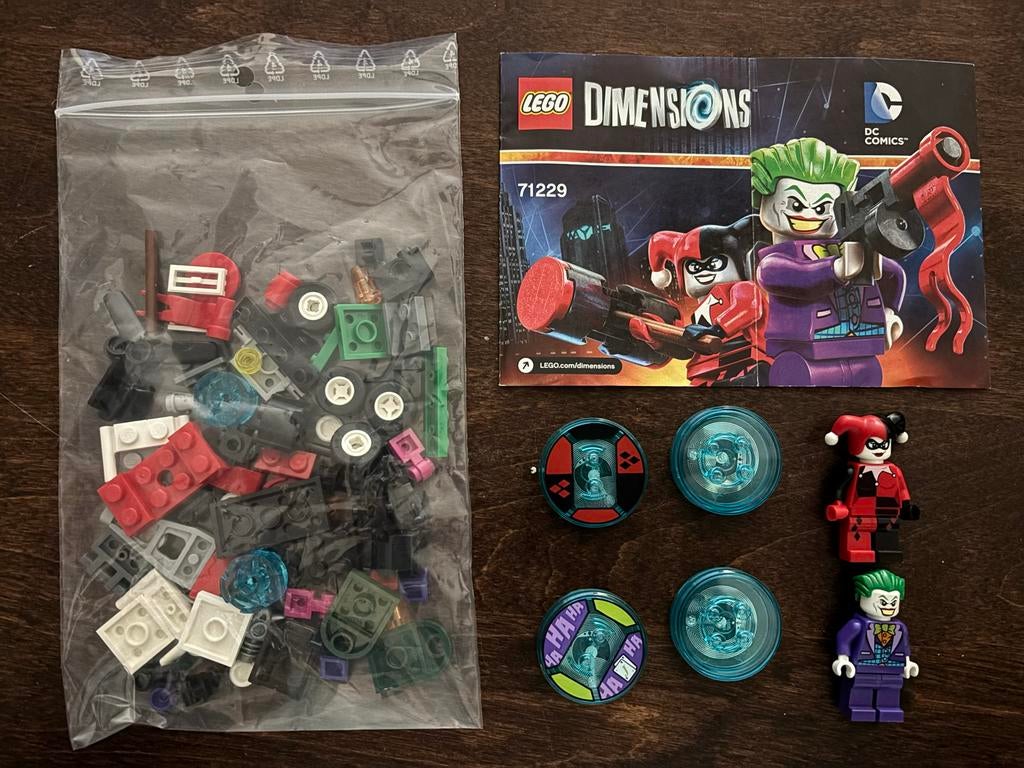 Lego Dimensions Team Pack 71229 - Harley Quinn & The Joker, Overige thema's, Lego, Ophalen of Verzenden, Zo goed als nieuw