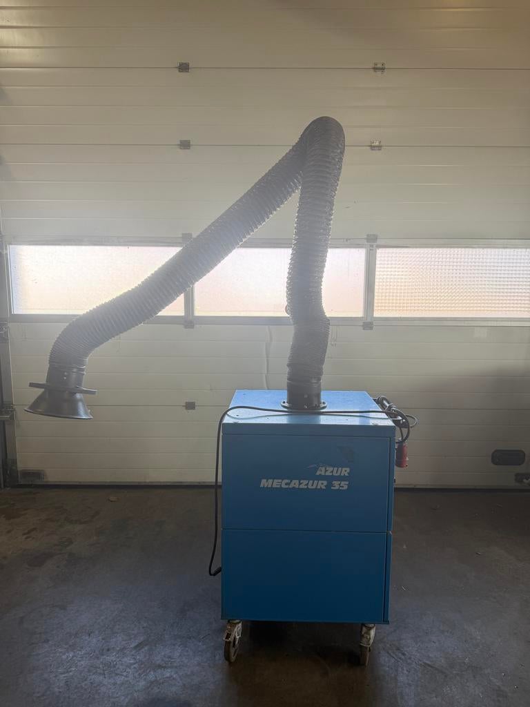 Lasdamp afzuiging Mecazur 35, Zakelijke goederen, Machines en Bouw | Lastechniek, Ophalen