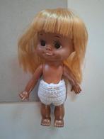 Vintage vinyl rubber japan doll pop toys speelgoed, Verzamelen, Poppen, Verzenden, Pop