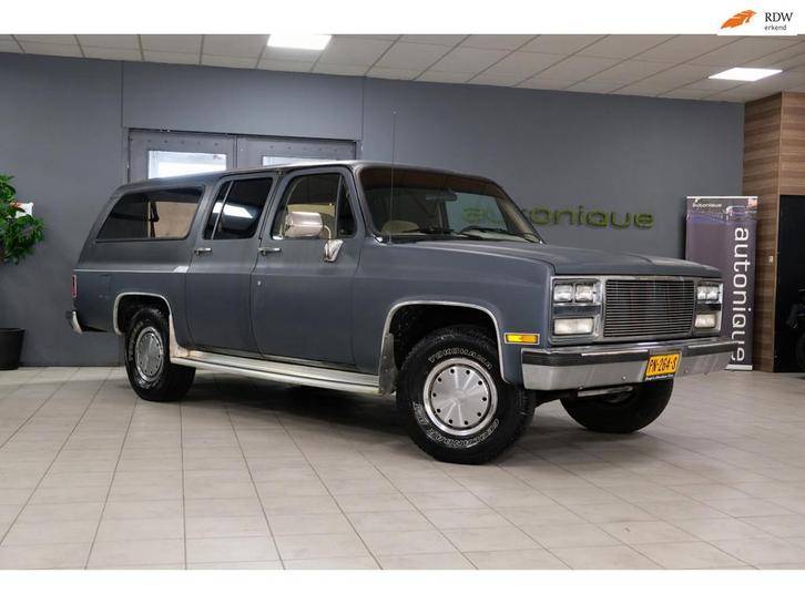 Chevrolet SUBURBAN *Belastingvrij* 1985 APK 10-2027 Koppakki, Auto's, Chevrolet, Particulier, Te koop, Suburban, Lichtmetalen velgen