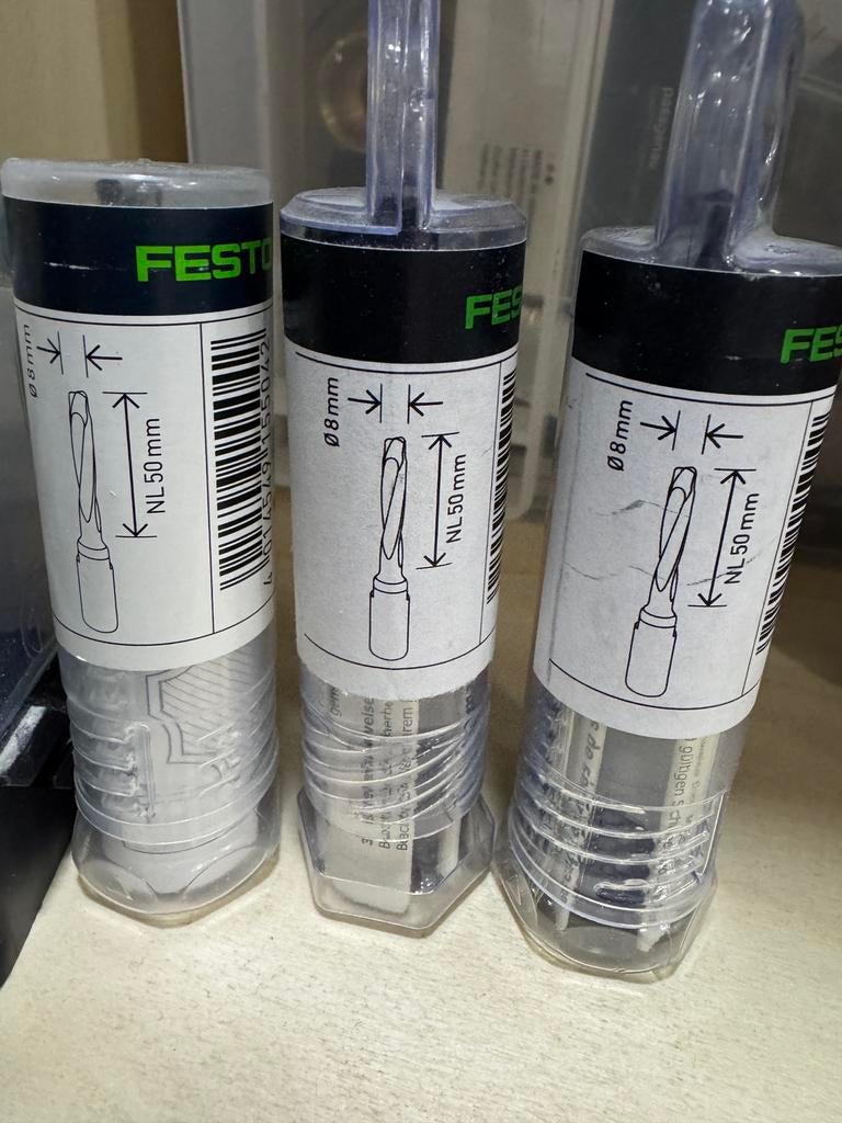 Festool d8 nl50 hw-df 700 domino frees nieuw, Doe-het-zelf en Verbouw, Gereedschap | Freesmachines, Ophalen, Zo goed als nieuw