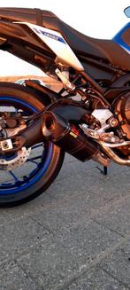 Akrapovic uitlaat Yamaha MT-09 (2014-2020) - Carbon, Motoren, Ophalen of Verzenden, Gebruikt