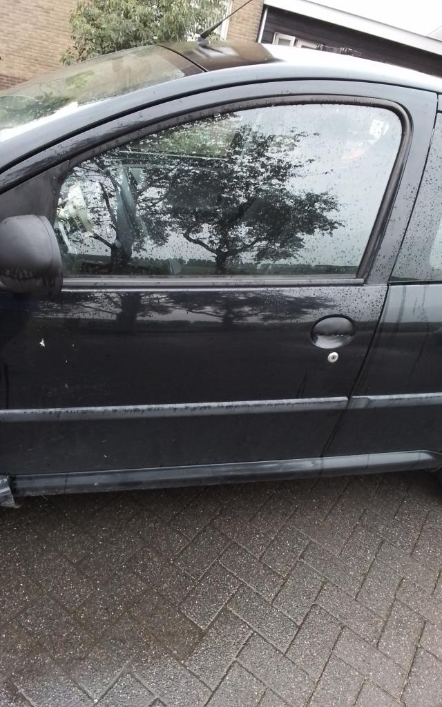 LINKER VOORDEUR PEUGEOT 107 / CITROEN C1 / TOYOTA AYGO, Auto-onderdelen, Carrosserie en Plaatwerk, Niet ingevuld, Gebruikt, Citroën