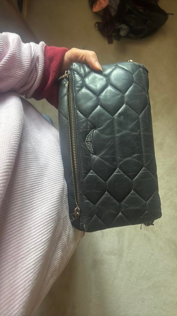 Zadig en voltaire tasje, Sieraden, Tassen en Uiterlijk, Tassen | Damestassen, Ophalen of Verzenden, Zo goed als nieuw, Zwart, Schoudertasje