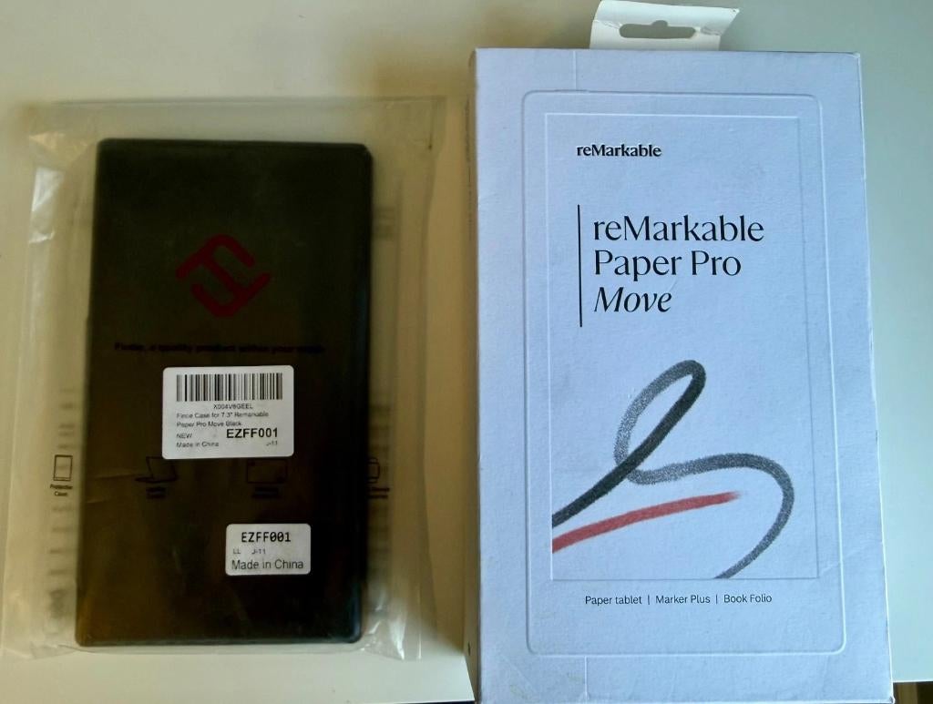 ReMarkable Paper Pro tablet met pen en hoes, Computers en Software, Tekentablets, Ophalen of Verzenden, Zo goed als nieuw