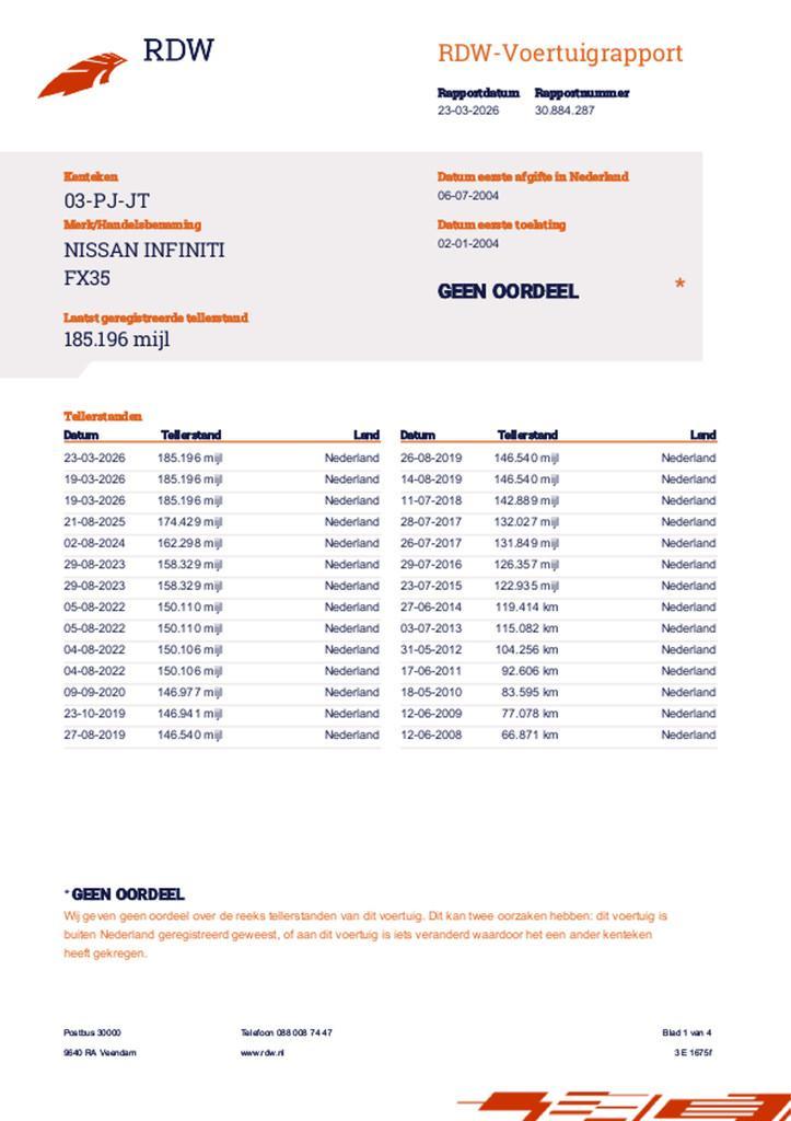 Infiniti FX 35, Auto's, Infiniti, Bedrijf, Te koop, FX-serie, ABS, Airbags, Airconditioning, Alarm, Climate control, Cruise Control