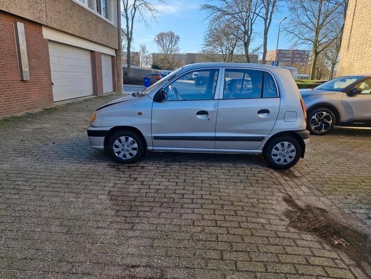 Hyundai Atos 1.0 I 2002 Grijs, Auto's, Hyundai, Particulier, Atos, Benzine, C, Hatchback, Handgeschakeld, Origineel Nederlands