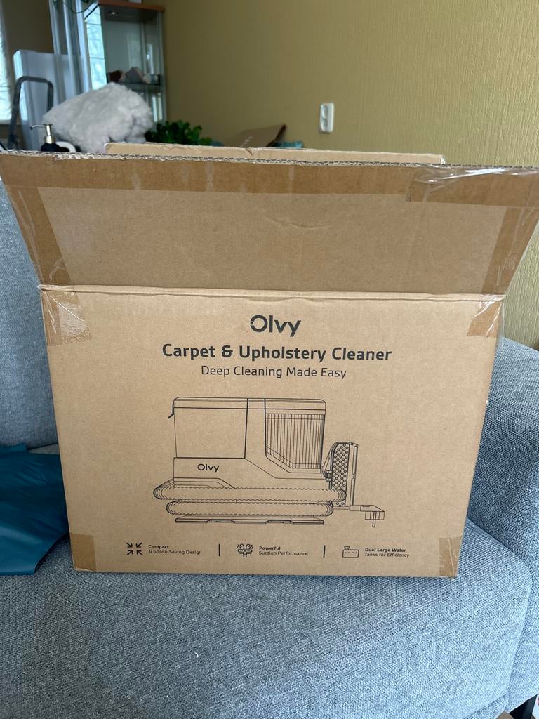 Olvy Tapijt- en Meubelreiniger  Reiniging nieuw in de doos, Ophalen of Verzenden, Zo goed als nieuw