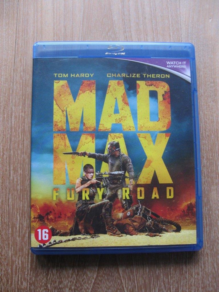 Blu-ray Mad Max: Fury Road Tom Hardy Charlize Theron, Cd's en Dvd's, Blu-ray, Ophalen of Verzenden, Zo goed als nieuw, Actie