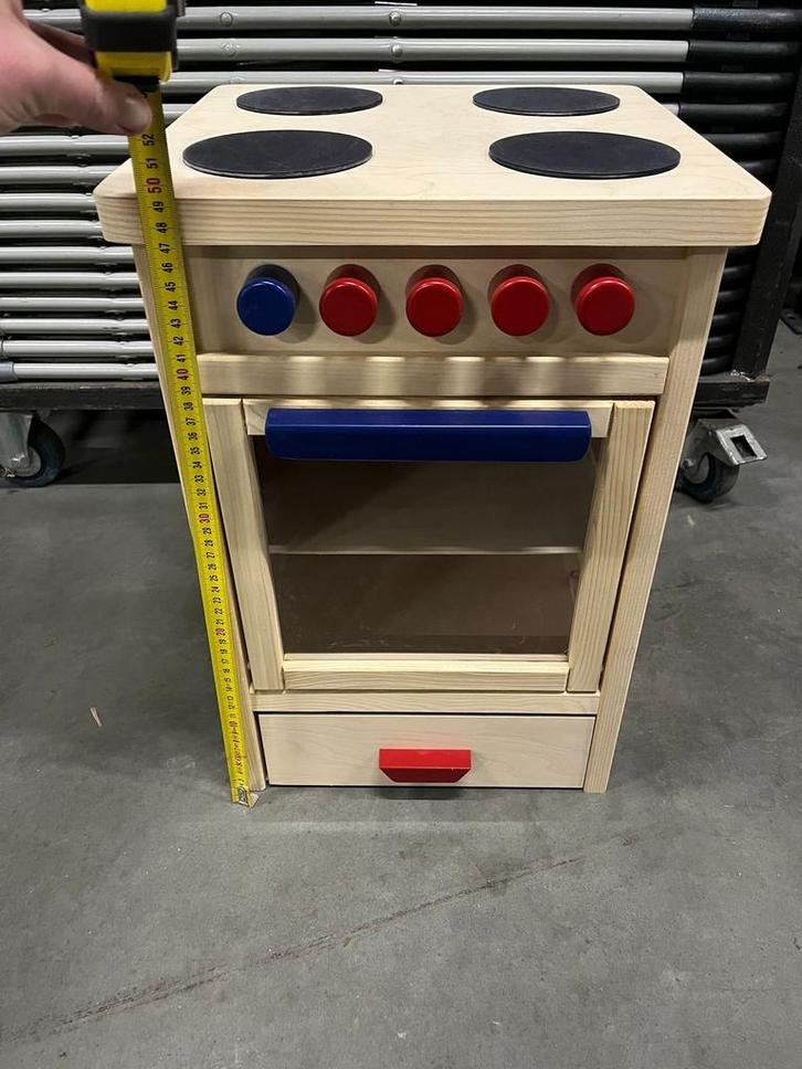 Houten Speelgoed Keuken - Compact en Compleet, Kinderen en Baby's, Speelgoed | Speelkeukens, Gebruikt, Speelkeuken, Hout, Ophalen