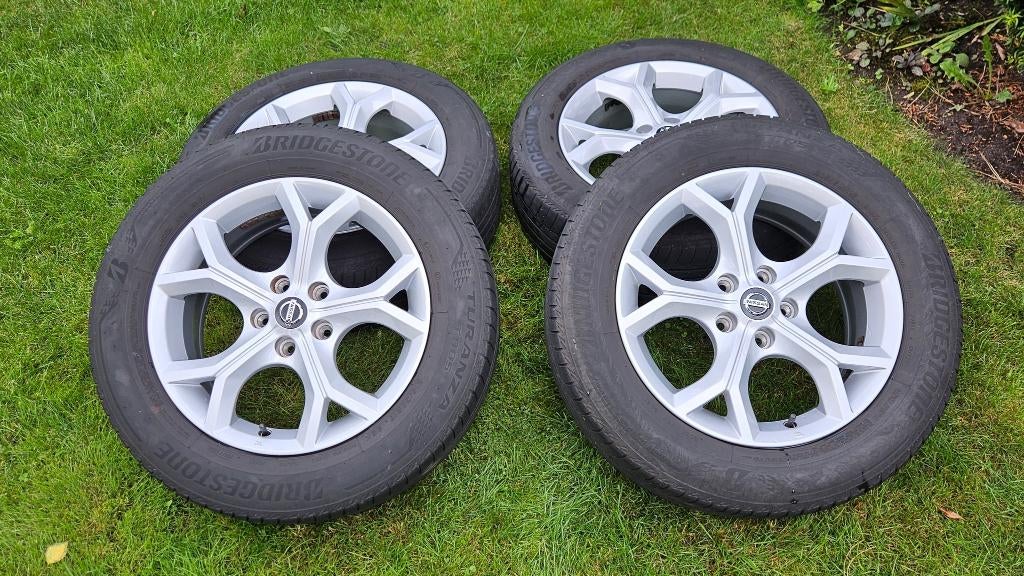 Velgen met zomerband, Auto-onderdelen, Banden en Velgen, Ophalen, Banden en Velgen, 17 inch, Personenwagen
