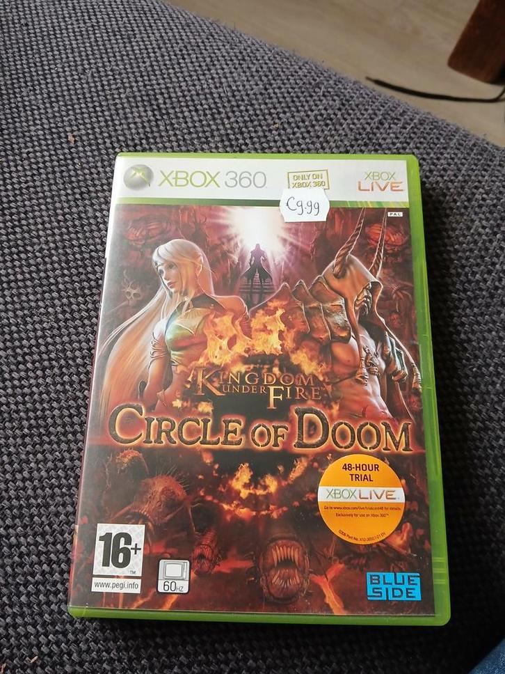 Kingdom Under Fire: Circle of Doom - Xbox 360, Spelcomputers en Games, Games | Xbox 360, Gebruikt, Role Playing Game (Rpg), 1 speler