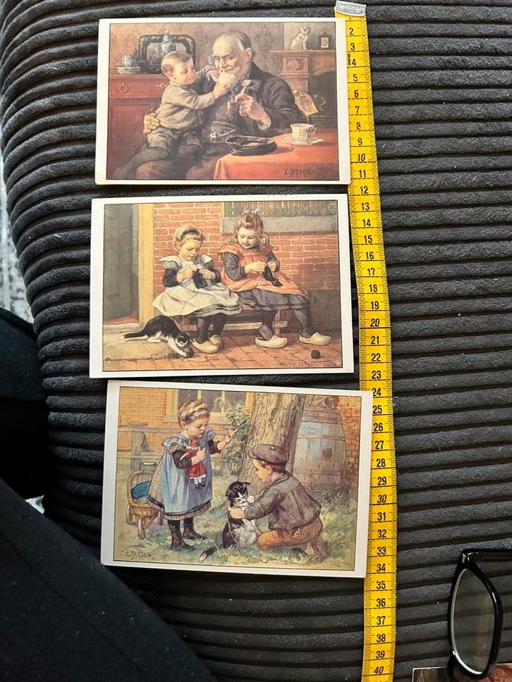 3 x oudere Ot en Sien kaarten, Verzamelen, Ansichtkaarten | Themakaarten, Ongelopen, Ophalen of Verzenden