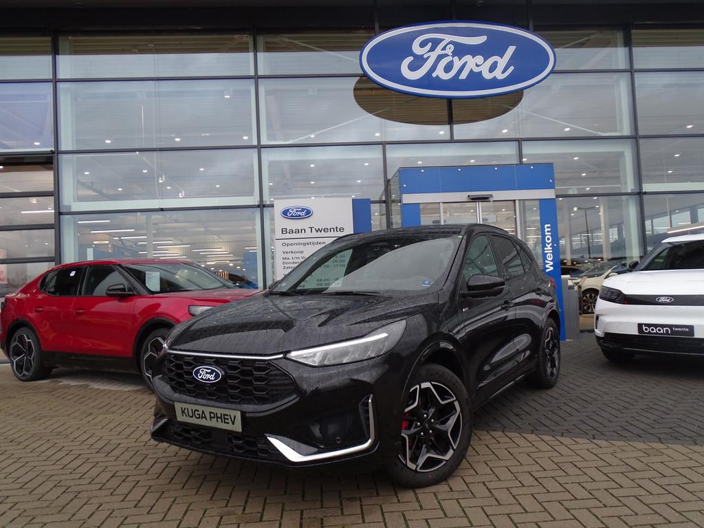 Ford Kuga 2.5 PHEV ST-Line X 243 PK | Trekhaak wegkl. | Pano, 12 maanden, Gebruikt, Zwart, 4 cilinders