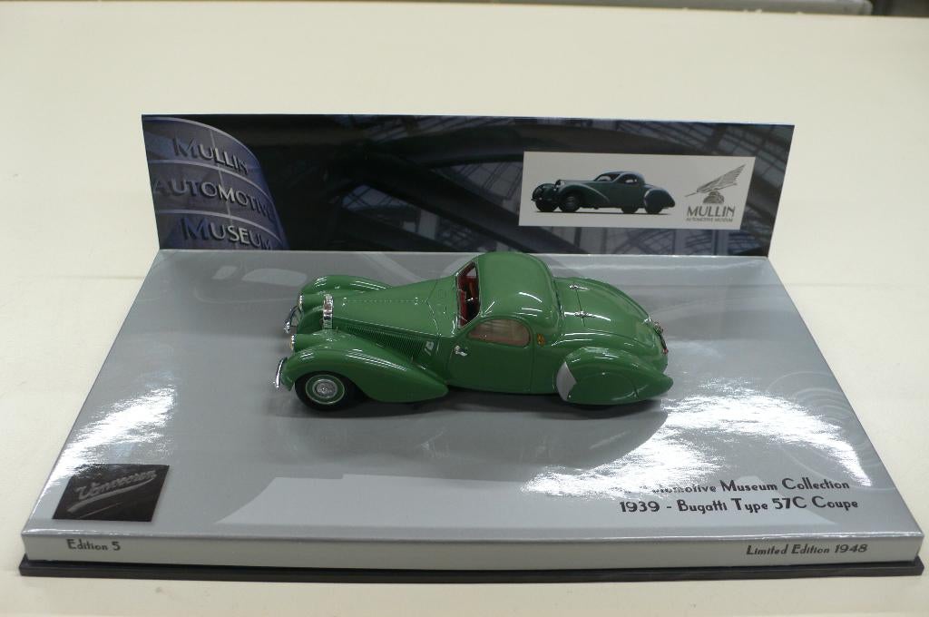 Minichamps 1:43 Bugatti Type 57C Atalante Año de construcción 1939 rojo