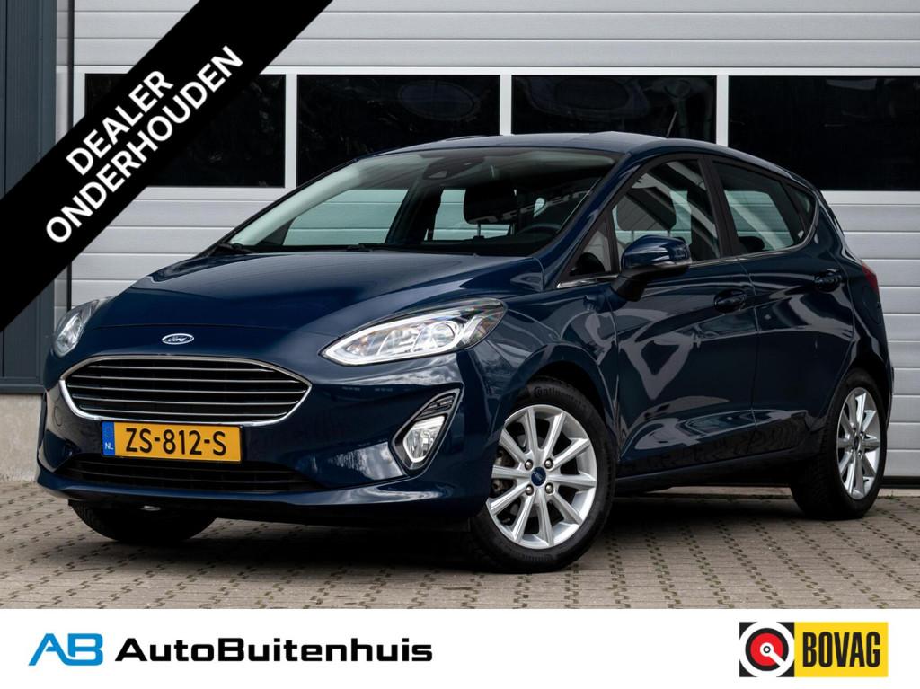 Ford Fiesta 1.0 EcoBoost Titanium|1e EIGENAAR|CLIMATE|KEYLES, Auto's, Voorwielaandrijving, Euro 6, 580 kg, 1064 kg