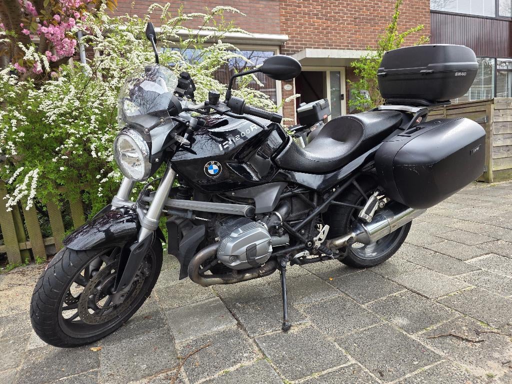 BMW R1200R - erg mooi, ABS, ESA, Motoren, Motoren | BMW, 2 cilinders, Occasion, Handvatverwarming, Motorrijbewijs A
