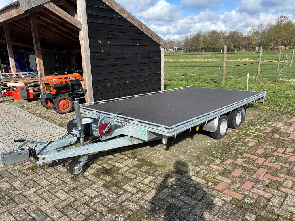 Auto(zwaar materiaal) transporter, Auto diversen, Aanhangers en Bagagewagens, Ophalen, Zo goed als nieuw