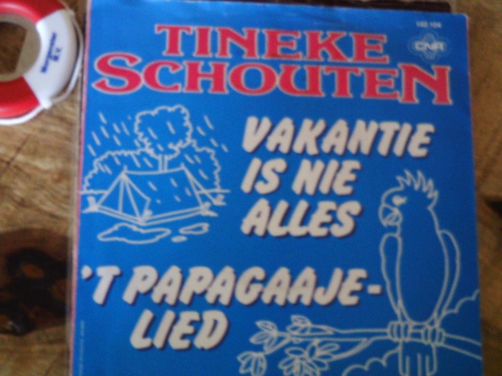 tineke schouten - vakantie is nie alles 14a, 7 inch, Single, Ophalen of Verzenden, Nederlandstalig