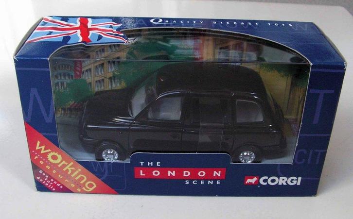 CORGI 66001 LTI London Taxi zwart NIEUW in doos, Hobby en Vrije tijd, Modelauto's | Overige schalen, Nieuw, Auto, Ophalen of Verzenden
