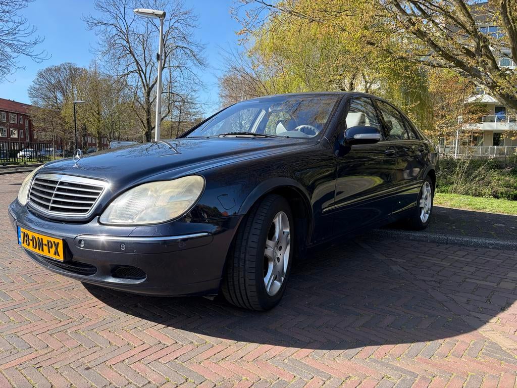 Mercedes S-Klasse S320 AUT (1999) | Nieuwe APK | Youngtimer, Automaat, Achterwielaandrijving, 1670 kg, Blauw