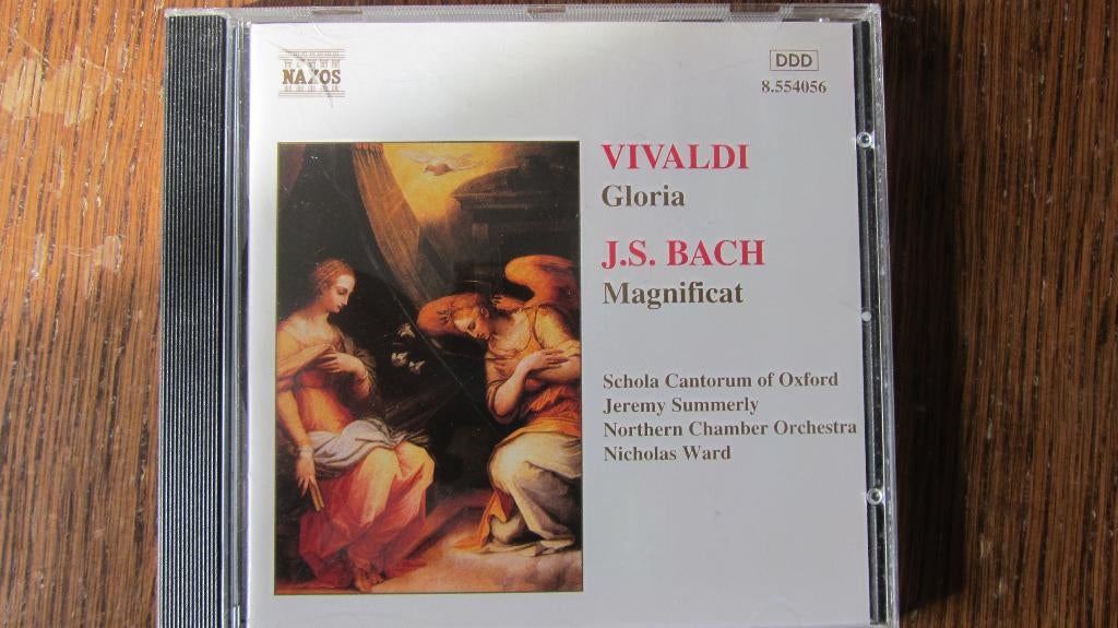 CD  Vivaldi  Gloria & J S Bach  Magnificat, Ophalen of Verzenden, Zo goed als nieuw
