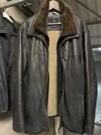 Lams Lederen heren jas merk Milestone. Maat 56, Kleding | Heren, Jassen | Winter, Ophalen of Verzenden, Gedragen, Maat 56/58 (XL)