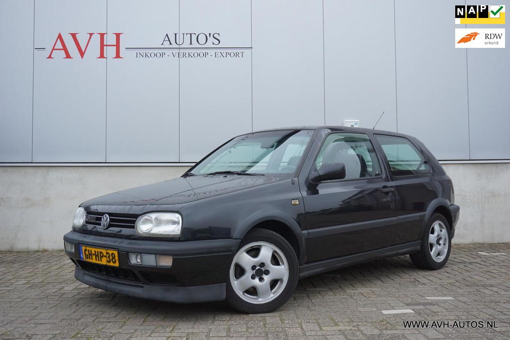 Volkswagen Golf 2.0-16V GTI, 110 kw, Origineel NL-auto!, Auto's, Volkswagen, Voorwielaandrijving, Stof, 4 cilinders, Zwart