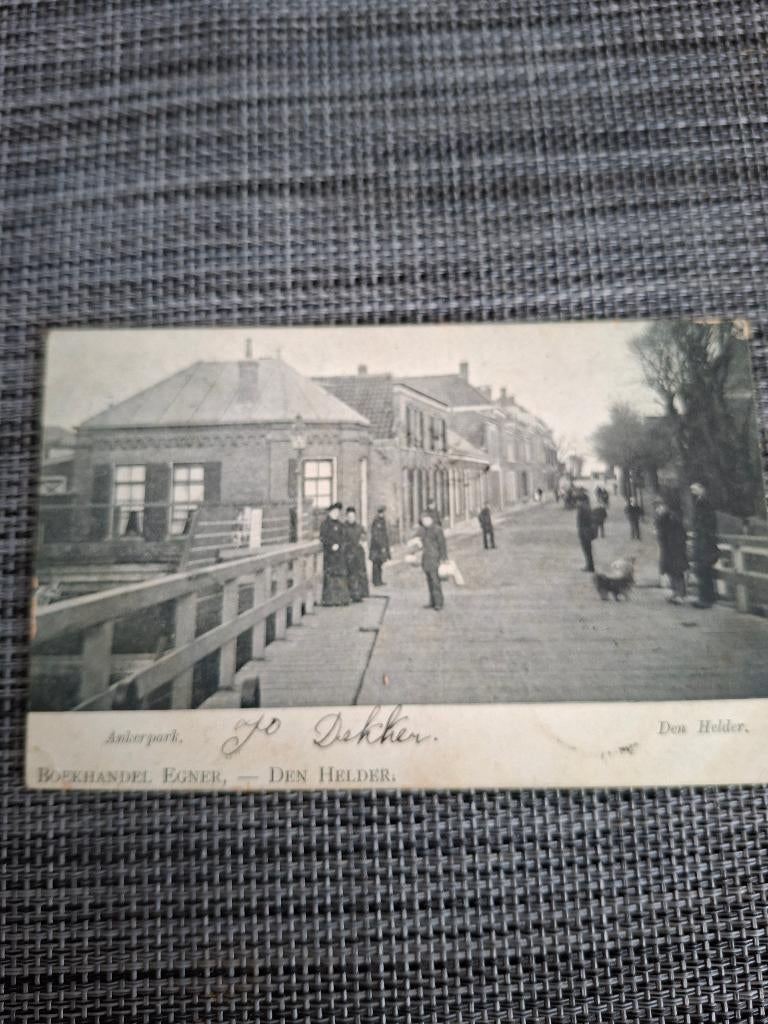 den helder, Ophalen of Verzenden, Voor 1920, Gelopen, Noord-Holland