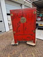 Chinese rode kast, Huis en Inrichting, Kasten | Overige, Ophalen, Zo goed als nieuw
