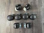 Zwenkwielen 8stuks, hoogte 6cm, Doe-het-zelf en Verbouw, Zwenkwielen, Ophalen of Verzenden, Zo goed als nieuw