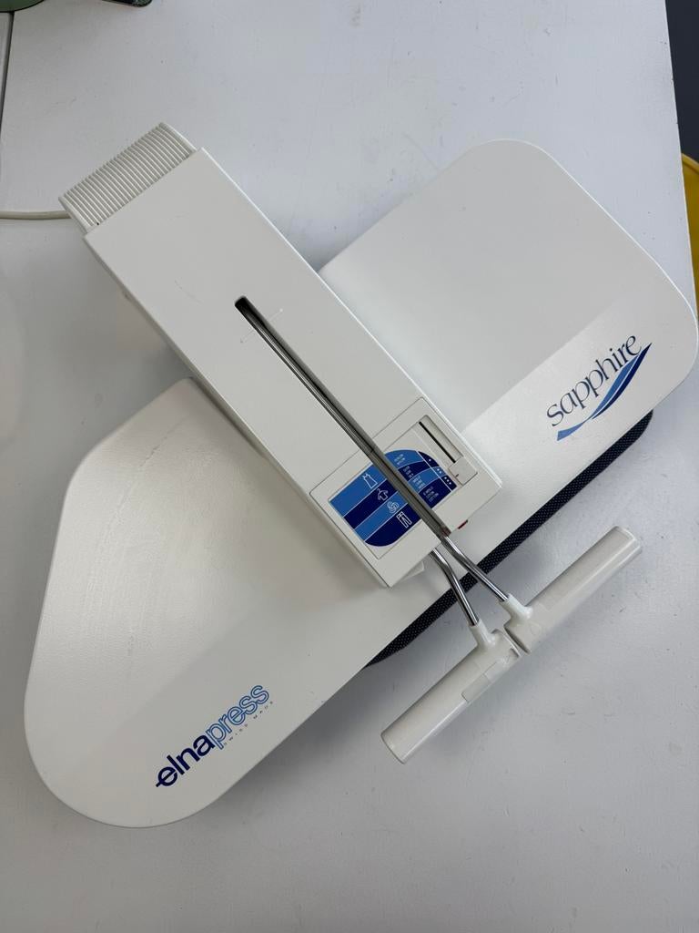 Elna Sapphire plakpers, Ophalen of Verzenden, Zo goed als nieuw
