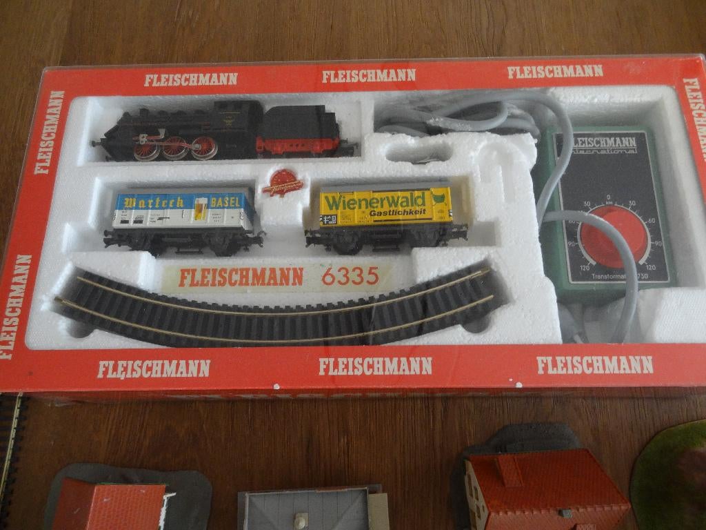 Fleischmann H0 6335 start set met tunnel etc, Hobby en Vrije tijd, Modeltreinen | H0, Gebruikt, Treinset, Gelijkstroom, Fleischmann