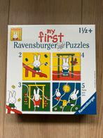 My First Puzzel Nijntje 4 in 1 NIEUW, Ophalen of Verzenden, Minder dan 10 stukjes, Nieuw, 6 maanden tot 2 jaar