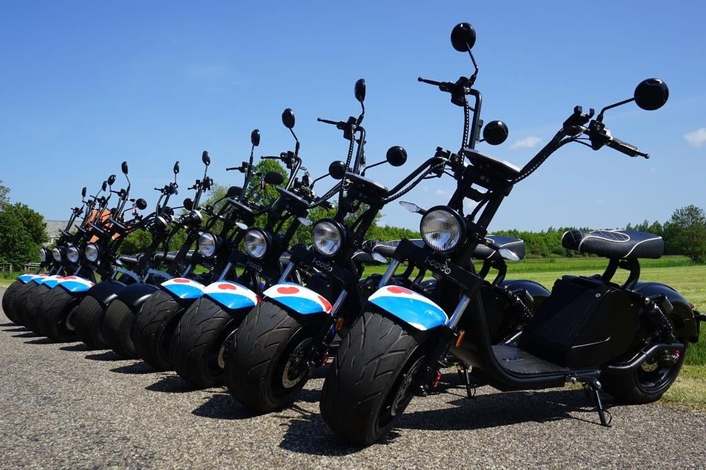 E-chopper verhuur te koop – 10 E-choppers + opslag & website, Fietsen en Brommers, Minder dan 47 cm, Ophalen, Zo goed als nieuw