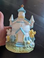 Vintage muziekdoosje kerkje met paasfiguren, Ophalen of Verzenden, Zo goed als nieuw
